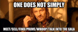 Size: 493x204 | Tagged: safe, g4, the best night ever, boromir, gala, image macro, meme, one does not simply walk into mordor