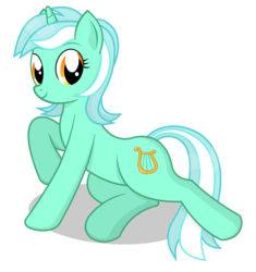 Size: 1667x1771 | Tagged: safe, artist:negasun, lyra heartstrings, pony, unicorn, g4, female, mare, simple background, solo, transparent background