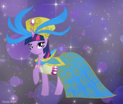 Size: 700x591 | Tagged: safe, artist:giuliabeck, twilight sparkle, g4, female, solo