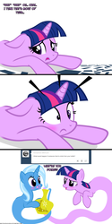 Size: 632x1264 | Tagged: safe, artist:navitaserussirus, trixie, twilight sparkle, genie, asktwixiegenies, g4, female, lesbian, ship:twixie, shipping, simple background, tumblr, vector, white background