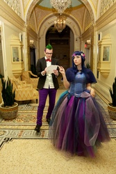 Size: 2547x3820 | Tagged: safe, spike, twilight sparkle, human, g4, cosplay, irl, irl human, photo