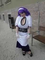 Size: 1200x1600 | Tagged: safe, artist:alienpinupgirl, rarity, human, g4, cosplay, irl, irl human, photo, solo