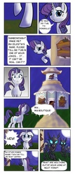 Size: 600x1399 | Tagged: safe, artist:blazewingsthunder, artist:pia-sama, rarity, changeling, pony, unicorn, g4, carousel boutique, comic, female, mare, the things we have