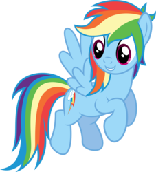 Size: 5060x5567 | Tagged: safe, artist:austiniousi, rainbow dash, g4, absurd resolution, alternate hairstyle, female, simple background, solo, transparent background, vector
