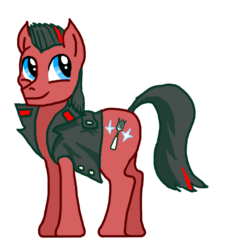 Size: 1200x1200 | Tagged: artist needed, safe, pony, bratishka, clothes, military uniform, ponified, russian, smiling, solo, the green elephant