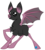 Size: 844x947 | Tagged: safe, artist:shinylugiacat, bat, bat pony, pony, combining, its funny. you did well., literal, oh my god someone kill me, solo