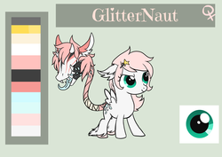 Size: 1587x1124 | Tagged: safe, artist:glitternaut, oc, oc only, monster pony, original species, pegasus, piranha plant pony, pony, augmented tail, solo