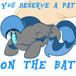 Size: 2000x2000 | Tagged: safe, artist:starlightlore, oc, oc only, bat pony, human, pony, cute, finger, human on pony petting, petting, pun, simple background, tiny, tiny ponies, transparent background