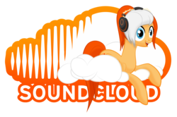Size: 1887x1251 | Tagged: safe, artist:parallaxmlp, pony, ponified, solo, soundcloud