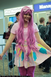 Size: 1365x2048 | Tagged: artist needed, safe, pinkie pie, human, g4, convention, cosplay, irl, irl human, photo, sakura con