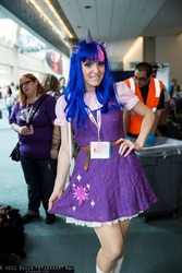 Size: 1365x2048 | Tagged: artist needed, safe, twilight sparkle, human, g4, cosplay, irl, irl human, photo, san diego comic con