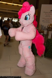 Size: 1365x2048 | Tagged: safe, pinkie pie, human, g4, cosplay, fursuit, irl, irl human, photo