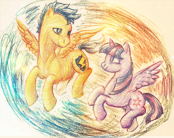 Size: 750x594 | Tagged: safe, artist:eagleskyflyer, flash sentry, twilight sparkle, g4, female, male, ship:flashlight, shipping, straight