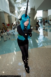 Size: 1365x2048 | Tagged: safe, artist:thestormypetrelofcosplay, queen chrysalis, human, g4, anime expo, convention, cosplay, irl, irl human, photo