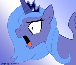 Size: 3000x2550 | Tagged: safe, artist:ulisesdarklight, princess luna, g4, female, reaction image, s1 luna, solo