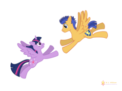 Size: 1600x1200 | Tagged: safe, artist:flashlighthouse, flash sentry, twilight sparkle, alicorn, pegasus, pony, g4, boyfriend and girlfriend, female, male, mare, ship:flashlight, shipping, simple background, stallion, straight, transparent background, twilight sparkle (alicorn)