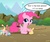 Size: 600x500 | Tagged: safe, artist:apzzang, pinkie pie, g4, ask-grow-pinkie, balloon, cute, diapinkes, female, filly, filly pinkie pie, solo, younger