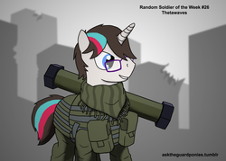 Size: 2450x1750 | Tagged: safe, artist:guard-mod, oc, oc only, series:ask the guard ponies, military, solo