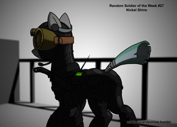 Size: 2450x1750 | Tagged: safe, artist:guard-mod, oc, oc only, series:ask the guard ponies, military, solo