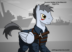 Size: 2450x1750 | Tagged: safe, artist:guard-mod, oc, oc only, series:ask the guard ponies, military, solo