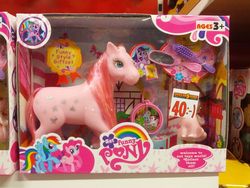 Size: 1000x750 | Tagged: safe, pinkie pie, rainbow dash, spike, twilight sparkle, pony, g4, bootleg, funny style giftset, irl, photo, set funny pony, toy