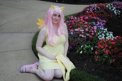 Size: 3872x2592 | Tagged: artist needed, safe, fluttershy, human, g4, ama-con, cosplay, irl, irl human, photo, solo