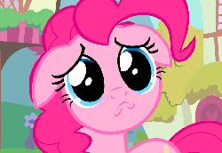 Size: 784x540 | Tagged: safe, screencap, pinkie pie, earth pony, pony, a friend in deed, g4, season 2, animated, close-up, cute, diapinkes, eye shimmer, female, floppy ears, gif, loop, mare, poor pinkie pie, pouting, puppy dog eyes, puppy face, sad, solo