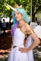 Size: 798x1200 | Tagged: safe, artist:cosmic-empress, princess celestia, human, g4, cosplay, irl, irl human, photo