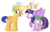 Size: 1140x720 | Tagged: safe, artist:dm29, idw, flash sentry, spike, twilight sparkle, alicorn, dragon, pegasus, pony, g4, backwards cutie mark, confused, deja vu, eye contact, female, frown, hello, history repeats itself, looking at each other, male, mare, meme, raised hoof, screaming armor, screaming sentry, ship:flashlight, shipping, simple background, smooth, speech bubble, spread wings, stallion, straight, transparent background, trio, twilight sparkle (alicorn), wide eyes, wings