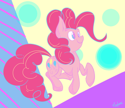 Size: 954x820 | Tagged: safe, artist:php120, pinkie pie, earth pony, pony, g4, female, mare, signature, smiling, solo