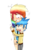 Size: 774x1032 | Tagged: safe, rainbow dash, human, g4, crossover, fanboy, gumball watterson, hug, humanized, the amazing world of gumball