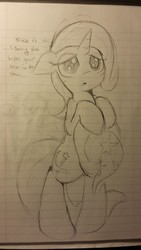 Size: 1080x1920 | Tagged: safe, artist:lightningnickel, trixie, pony, unicorn, g4, cute, female, mare, solo, traditional art