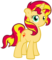 Size: 834x958 | Tagged: safe, artist:furrgroup, sunset shimmer, pony, unicorn, g4, female, simple background, solo, transparent background, vector
