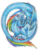 Size: 500x643 | Tagged: safe, artist:shedardark, rainbow dash, dragon, feathered dragon, g4, dragoness, dragonified, female, rainbow dragon, simple background, solo, species swap, traditional art, transparent background