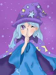 Size: 500x669 | Tagged: safe, artist:wellthat-was-pointless, trixie, human, g4, female, humanized, solo