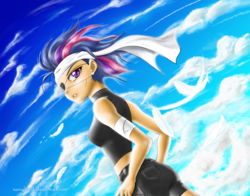 Size: 1417x1109 | Tagged: safe, artist:nancysauria, twilight sparkle, human, g4, female, future twilight, humanized, solid sparkle, solo