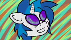 Size: 3840x2160 | Tagged: safe, artist:idkwtsit2u, dj pon-3, vinyl scratch, g4, female, solo