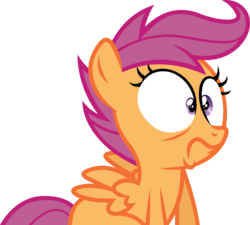 Size: 5030x4520 | Tagged: safe, artist:gray-gold, scootaloo, g4, absurd resolution, female, simple background, solo, transparent background, vector