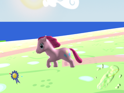 Size: 800x600 | Tagged: safe, pinkie pie, earth pony, pony, g4, fan game, female, game, low poly, mare, mod