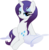 Size: 5557x5671 | Tagged: safe, artist:abydos91, rarity, pony, unicorn, g4, absurd resolution, beautiful, bedroom eyes, belly, female, pillow, rarity's day off, show accurate, simple background, sitting, solo, sultry pose, transparent background, vector, wet, wet mane, wet mane rarity