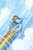 Size: 1266x1920 | Tagged: safe, alternate version, artist:amy mebberson, idw, rainbow dash, pegasus, pony, g4, micro-series #2, my little pony micro-series, official, 2012, cloud, comic, cover, cover art, female, flying, mare, no logo, signature, sky, solo, spread wings, textless, textless version, wings