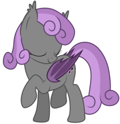 Size: 4568x4715 | Tagged: safe, artist:zee66, oc, oc only, oc:amber, bat pony, pony, g4, absurd resolution, simple background, solo, transparent background, vector