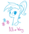 Size: 311x366 | Tagged: safe, artist:nyerpy, allie way, pony, unicorn, g4, solo