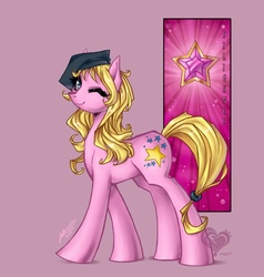 Size: 850x891 | Tagged: safe, artist:jagg17, starlight (g1), earth pony, pony, g1, my little pony tales, female, solo