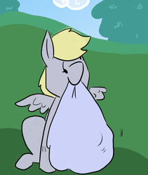 Size: 585x693 | Tagged: safe, derpy hooves, pegasus, pony, g4, askspikeandrarity, female, mare, solo