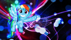 Size: 2560x1440 | Tagged: safe, artist:game-beatx14, artist:stabzor, rainbow dash, g4, female, solo, wallpaper