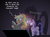 Size: 762x570 | Tagged: safe, artist:brutamod, applejack, twilight sparkle, earth pony, pony, unicorn, g4, ask-flutterschiavo, blasphemy, book, twilight sparkle is not amused, unamused