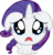 Size: 3000x3117 | Tagged: safe, artist:crimson, artist:misterdavey, rarity, pony, unicorn, smile hd, g4, begging, chibi, cute, d:, female, filly, floppy ears, foal, frown, giant head, looking at you, moments before disaster, puppy dog eyes, raribetes, sad, simple background, solo, transparent background, vector