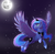 Size: 2209x2186 | Tagged: safe, artist:trippinmars, princess luna, alicorn, pony, g4, female, flying, full moon, mare, moon, night, sky, solo, spread wings, starry night, stars, wings