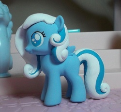 Size: 542x500 | Tagged: safe, artist:sanadaookmai, oc, oc only, oc:snowdrop, brushable, customized toy, solo, toy